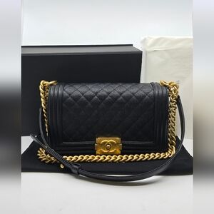 Chanel Medium Cavier Boy Bag